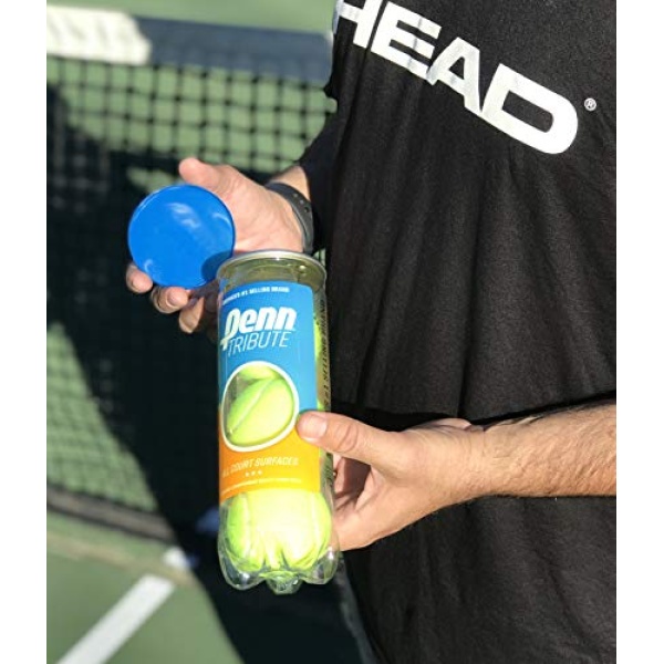 Penn Tribute - All Courts Felt Pressurized Tennis Ball, 1 Can, 3 Balls - Image 2