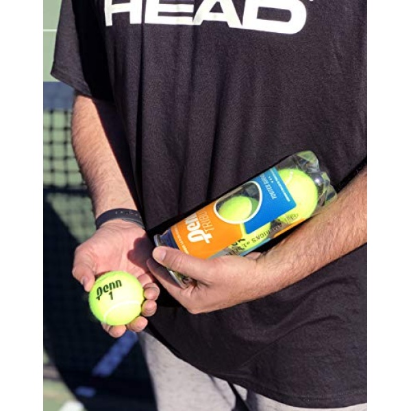Penn Tribute - All Courts Felt Pressurized Tennis Ball, 1 Can, 3 Balls - Image 3