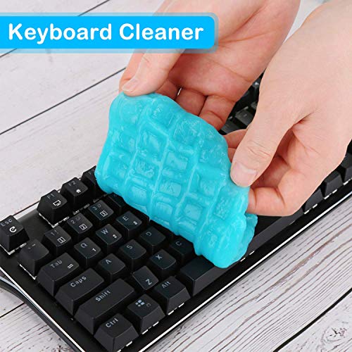 PULIDIKI Car Cleaning Gel Universal Detailing Kit Automotive Dust Car Crevice Cleaner Slime Auto Air Vent Interior Detail Removal for Car Putty Cleaning Keyboard Cleaner Car Accessories Blue - Image 5